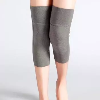 1 шт. ветрозащитный унисекс зимний наколенник из бархата Дюшенна с карманом для согревающей наклейки на ногу и рукав