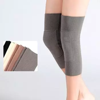 1 шт. ветрозащитный унисекс зимний наколенник из бархата Дюшенна с карманом для согревающей наклейки на ногу и рукав