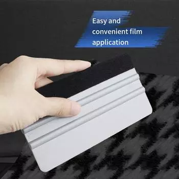 1 шт., виниловый скребок с фетровым краем, автомобильный виниловый скребок, тонировочная пленка для окон автомобиля, оберточный скребок, аппликатор, инструмент 3 размера
