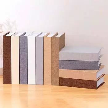 1 шт. винтажные модные поддельные книги, сплошной цвет, реквизит для показа, украшения стола, искусственные книги, домашний декор 22*16*4.2cm