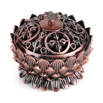 1 шт. винтажный держатель для благовоний в форме лотоса из сплава, инструмент для украшения дома, горячая распродажа