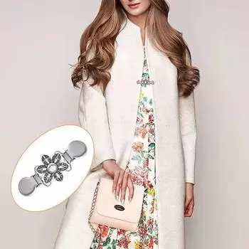 1 шт. винтажный свитер кардиган клипса утиный рот клипсы бисер жемчужная булавка брошь шаль воротник рубашки пряжки шарм подарок одежда декор