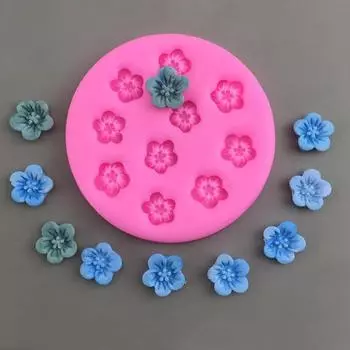 1 шт. вишневый цвет персиковый цвет силиконовая форма «сделай сам» форма для украшения торта мусс шоколадный лоток для льда кухонная форма для выпечки