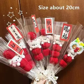 1 шт. витой леденец конфета тростник щенок букет подруги день рождения подарок на свадьбу День святого Валентина вечеринка декор