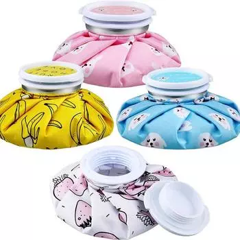 1 шт., водонаполняющий тканевый пакет со льдом, мультяшный милый охлаждающий пакет со льдом, холодный и горячий физиотерапевтический пакет со льдом для физических упражнений