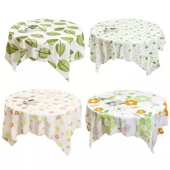 1 шт. водонепроницаемая квадратная толстая пластиковая скатерть для вечеринки в честь детского душа одноразовая скатерть