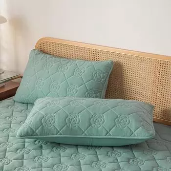 1 шт. водонепроницаемая жаккардовая ткань наволочка влаго- и потостойкая наволочка 48x74 см для спальни дома отеля Detor 1 Piece