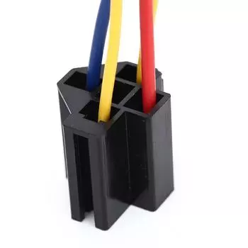 1 шт. водонепроницаемые предварительно смонтированные 4-контактные автомобильные держатели жгута реле 40A/12V с гнездом реле