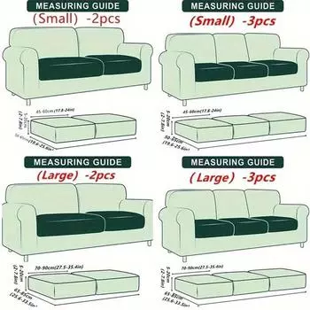 1 шт. водонепроницаемый чехол для дивана для гостиной, чехлы для сидений дивана, эластичные клетчатые чехлы для диванных подушек, чехлы для диванов для дома и отеля Small грязно-белый