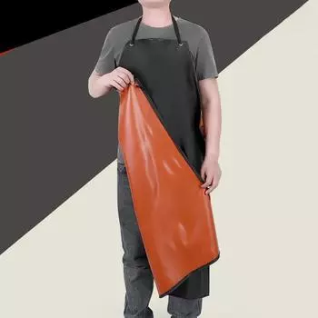 1 шт. водонепроницаемый кухонный кожаный фартук для мытья посуды шеф-повара рыбалка автомойка маслостойкий противообрастающий