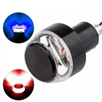 1 шт. водонепроницаемый мотоциклетный светильник, ручка указателя поворота, индикаторная лампа на руле красный/белый