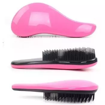 1 шт., волшебная ручка для распутывания волос, щетка для душа, расческа, инструмент для укладки волос в салоне синий