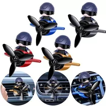 1 шт., воздуховыпускное отверстие в стиле астронавта, принадлежности для украшения салона автомобиля, мультяшный креативный аромат, стойкий аромат для ароматерапии автомобиля серый