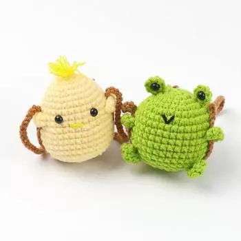 1 шт. вязаное украшение для вечеринки, подарок для салона автомобиля, аксессуар для автомобиля, вязанная крючком подвеска, креативная ручная работа, подвески для сумок, декор для подвешивания