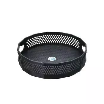 1 шт., вращающаяся на 360 ° пластиковая полка для хранения в ванной комнате, кухонная полка для хранения бутылок с маслом и приправами, поднос для фруктов белый