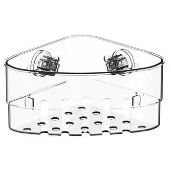 1 шт. вращающаяся полка для слива раковины многофункциональная треугольная\сердечкообразная держатель для губки настенная полка для хранения раковины ванная комната