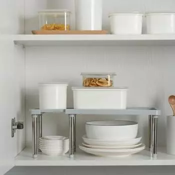 1 шт., выдвижная кухонная полка, бытовой многофункциональный шкаф, многослойное блюдо, бутылка для приправ, отделка, стеллаж для хранения из нержавеющей стали