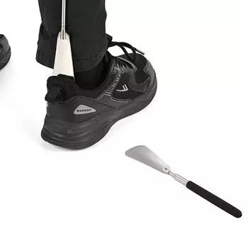 1 шт. выдвижной съемник из нержавеющей стали для обуви для пожилых людей, подходящий как для мужчин, так и для женщин, помощник по обуви, аксессуары для самостоятельного изготовления