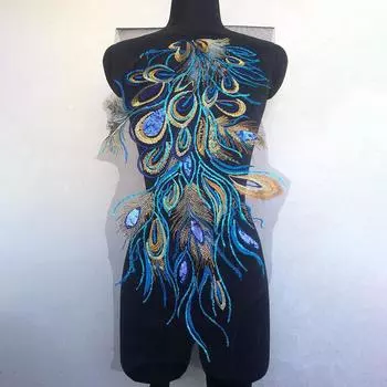 1 шт. вышивка кружевная отделка аппликация мотив сделай сам свадебное платье пошив одежды аппликация кружево украшение нашивка