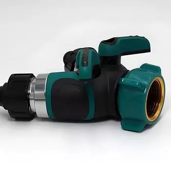 1 шт., высококачественный европейский и американский стандарт 3/4 дюйма, 2-ходовой садовый шланг, разветвитель, садовый кран, Y-образный соединитель для полива, распределитель для наружного крана US