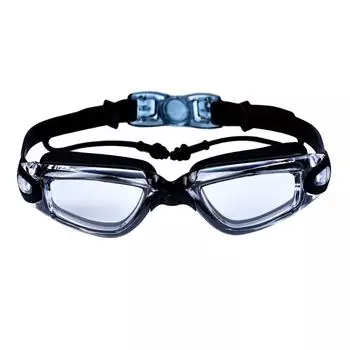 1 шт., взрослые плавательные очки HD, плавательные очки, непромокаемые силиконовые беруши, большая оправа, защита от запотевания, профессиональная водонепроницаемая защита ушей