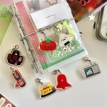 1 шт. Y2k Kawaii японский Showa винтажный ранний стиль еда кулон для блокнота скрапбук журнал альбом DIY Deco милые аксессуары 01