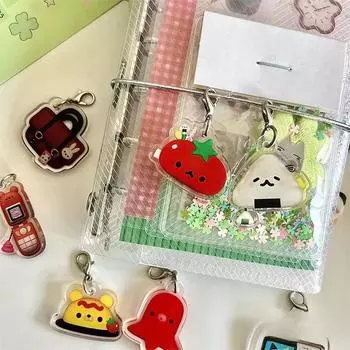 1 шт. Y2k Kawaii японский Showa винтажный ранний стиль еда кулон для блокнота скрапбук журнал альбом DIY Deco милые аксессуары 01