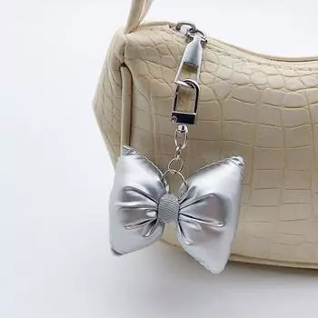 1 шт. Y2K сумка подвески телефонная цепочка модные ювелирные изделия аксессуары серебряный брелок в форме сердца