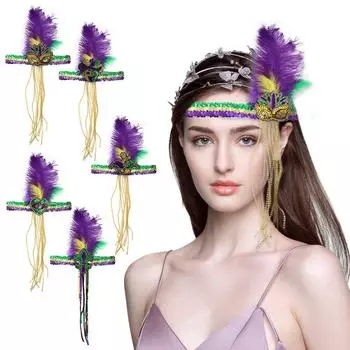 1 шт. Яркая открывающаяся лента в этническом стиле, карнавальные, маскарадные, индийские бусины, праздничные, праздничные, макияж, головной убор, военный капор