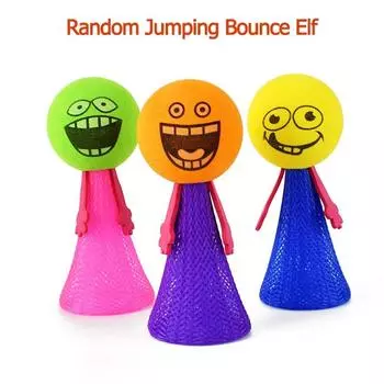 1 шт. забавная игрушка-кукла Fly Jump, интересная, случайного цвета, мягкая, странная, креативная, развивающая, обучающая игрушка для детей, подарки