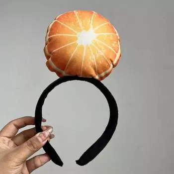 1 шт. Забавная повязка на голову с имитацией фруктов, Головной убор для вечеринки в фруктовом магазине, Аксессуар для волос для празднования фестиваля