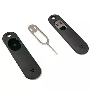 1 шт. забавный штифт для защиты от потери карты для телефона, универсальное средство для удаления SIM-карт чёрный