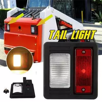 1 шт. Задний фонарь 12 В в сборе Желтый свет для bobcat 751753763773863873883
