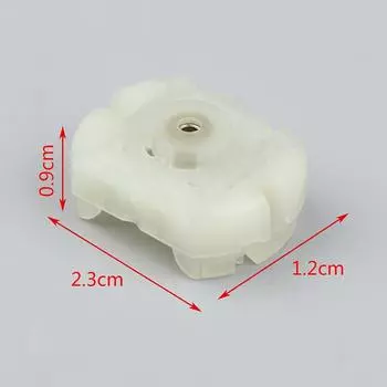 1 шт. Задняя крышка двигателя, держатель угольных щеток для центрального замка двери автомобиля белый