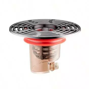 1 шт. заглушка для слива в ванной комнате, большой фильтр, препятствующий появлению запаха, артефакт для канализации в ванной, заглушка для защиты от летающих насекомых one-size серебряный