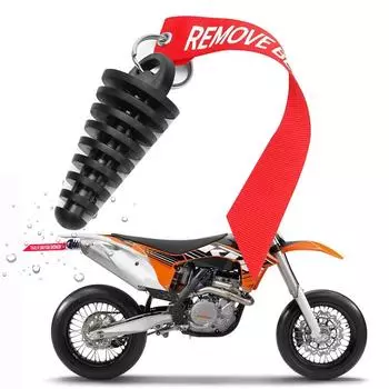 1 шт. Заглушка для выхлопной трубы мотоцикла, заглушка для промывки глушителя, протектор для мотокросса, заглушка для выхлопной трубы, глушитель для продувки, ПВХ