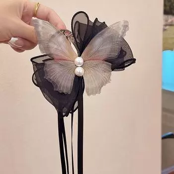 1 шт. Заколка-бант для волос, супер фея лента, захват нового китайского стиля, китайский стиль, заколка для хвостика, ханьфу, ципао, головной убор в древнем стиле