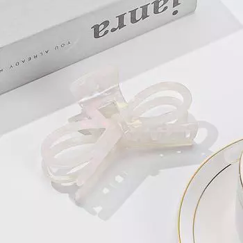 1 шт. Заколка для волос из уксусной кислоты, бант, женская затылочная часть, заколка для волос, большая повязка на голову, простая заколка для волос, темперамент, заколка-акула