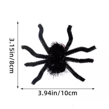1 шт., заколка для волос в виде черного паука на Хэллоуин для девочек, заколки для волос в виде животных, детские аксессуары для украшения волос на вечеринку фиолетовый