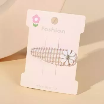 1 шт. Заколки для волос в виде ромашки для маленьких девочек, детские заколки для волос, белые кружевные заколки, принцесса, детские аксессуары для волос