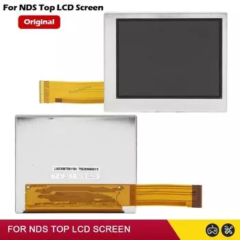1 шт. Замена для верхнего ЖК-экрана NDS, верхний ЖК-экран для игровой консоли Nintend DS NDS, запасная часть