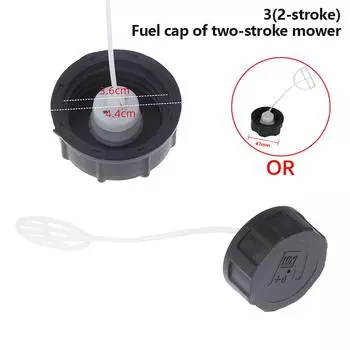 1 шт., замена крышки топливного бака кустореза для газонокосилки, триммера, бензопилы as the picture