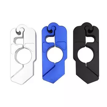 1 шт. Замок на руль мотоцикла, ручка тормоза, сплошной замок, имитация замка от кражи, модифицированный замок на тормозной гудок красный