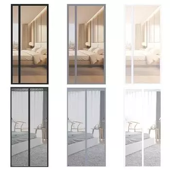 1 шт., занавеска для двери от насекомых, противомоскитные сетки, сетчатые магнитные сетки для дверей, автоматическое закрытие