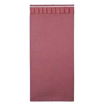 1 шт. занавеска для двери, зимняя самоклеящаяся теплоизоляция, защита конфиденциальности, ветрозащитный хлопок, украшение для дома 100*200cm розовый