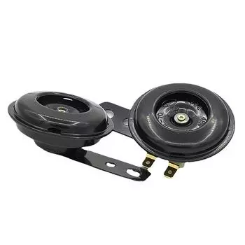 1 шт., запчасти для скутера, мопеда, мотоцикла, квадроцикла, универсальный комплект звукового сигнала для мотоцикла, воздушный сигнал 12 В 1,5 А, 105 дБ, водонепроницаемый круглый громкий динамик