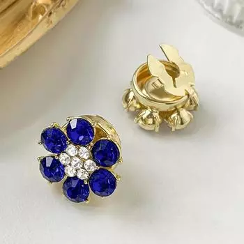 1 шт. Запонки для повседневной жизни, скрытые кнопки, креативные цветочные декоративные кнопки, свадебные искусственные хрустальные кнопки, чехлы для вечеринок