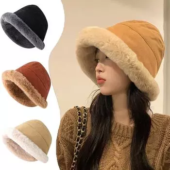 1 шт. Защитная монгольская шапка, толстая плюшевая шапка, рыболовная шапка, защита от холода и ветра