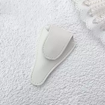 1 шт., защитная сумка для ножниц из искусственной кожи в форме буквы V, чехол для маникюрных и педикюрных инструментов коричневый