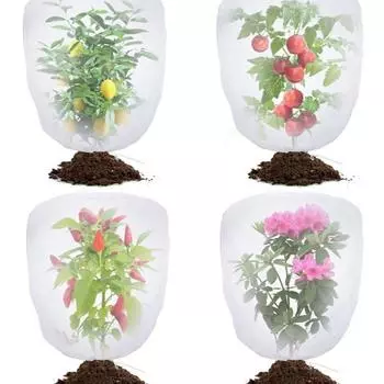 1 шт., защитная сумка для защиты растений от вредителей, клубники, винограда, овощей, деревьев, сетка для защиты от птиц as the picture